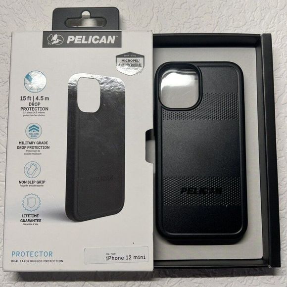 Pelican Apple iPhone 12 Mini Protector Case- Black - Picture 3 of 3